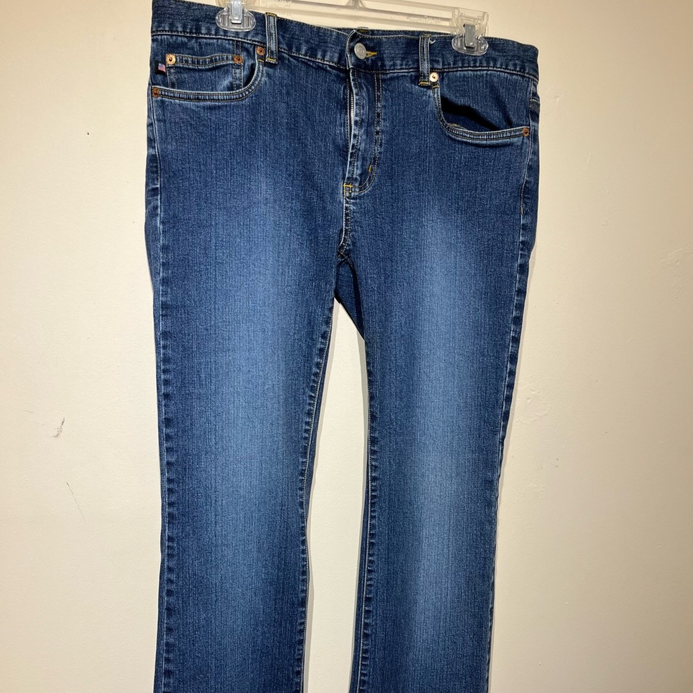 Polo by Ralph Lauren Women's Classic Blue Straight Leg Jeans - Picture 2 of 9